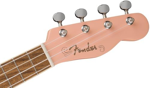 Fender Venice Soprano Ukulele   Surf Green Bundle with Gig Bag  Tuner  and Austin Bazaar Instructional DVD