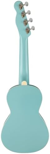 Fender Venice Soprano Ukulele   Surf Green Bundle with Gig Bag  Tuner  and Austin Bazaar Instructional DVD