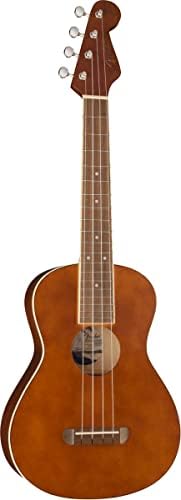 Fender Venice Soprano Ukulele   Surf Green Bundle with Gig Bag  Tuner  and Austin Bazaar Instructional DVD