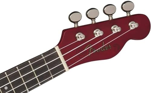 Fender Venice Soprano Ukulele   Surf Green Bundle with Gig Bag  Tuner  and Austin Bazaar Instructional DVD