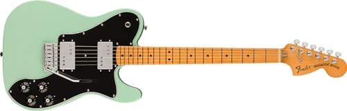 Fender Vintera II 70s Telecaster Deluxe Electric Guitar   Surf Green