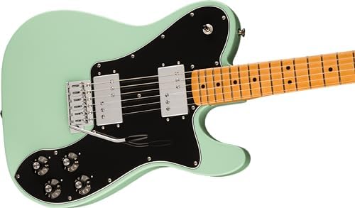 Fender Vintera II 70s Telecaster Deluxe Electric Guitar   Surf Green