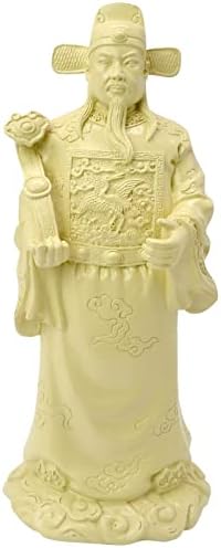 Feng Shui Chinese GUI REN Precious Minister Ru Yi Good Fortune Luck Statues Auspicious Clouds Resin Home Decoration