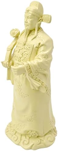 Feng Shui Chinese GUI REN Precious Minister Ru Yi Good Fortune Luck Statues Auspicious Clouds Resin Home Decoration