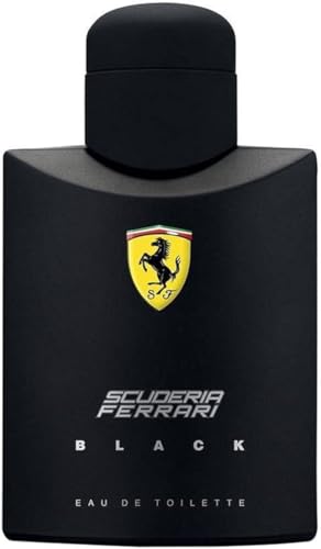 Ferrari Scuderia Black Eau De Toilette Spray For Men  4 2 Ounce  Pack of 2 