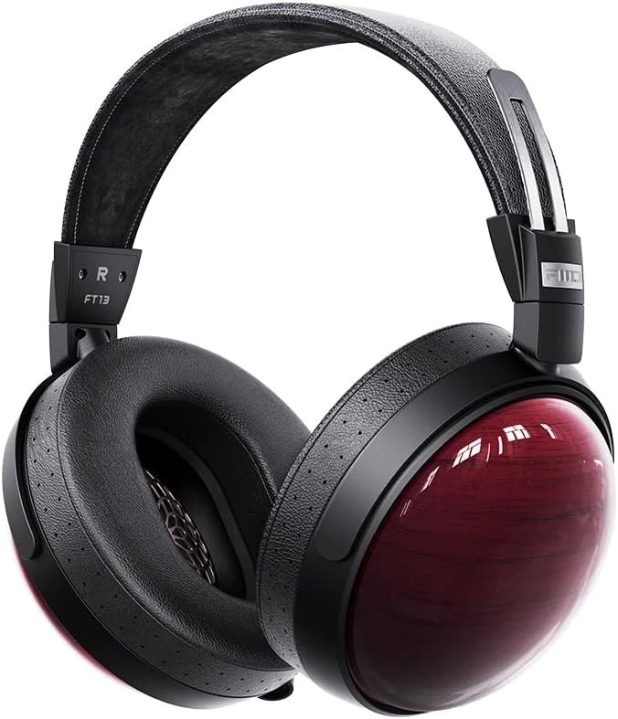 FiiO FT13 Audiophile Closed Back Headphones  60mm Large Dynamic Driver   Purple 