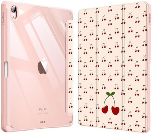 Fintie Hybrid Slim Case for iPad Air 11 inch M4/M3/M2  2026/2025/2024   iPad Air 5th/4th Generation  2022/2020  10 9 Inch   Shockproof Cover with Clear Back Shell & Pencil Holder  Lilac Purple