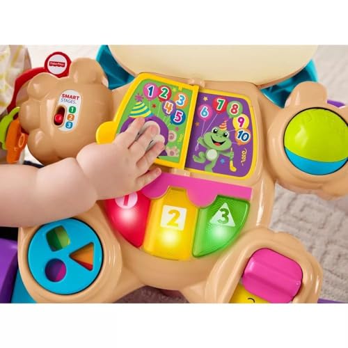 Fisher Price Baby Toy Laugh & Learn Smart Stages Learn with Sis Walker with Music Lights & Activities for Infants Ages 6  Months
