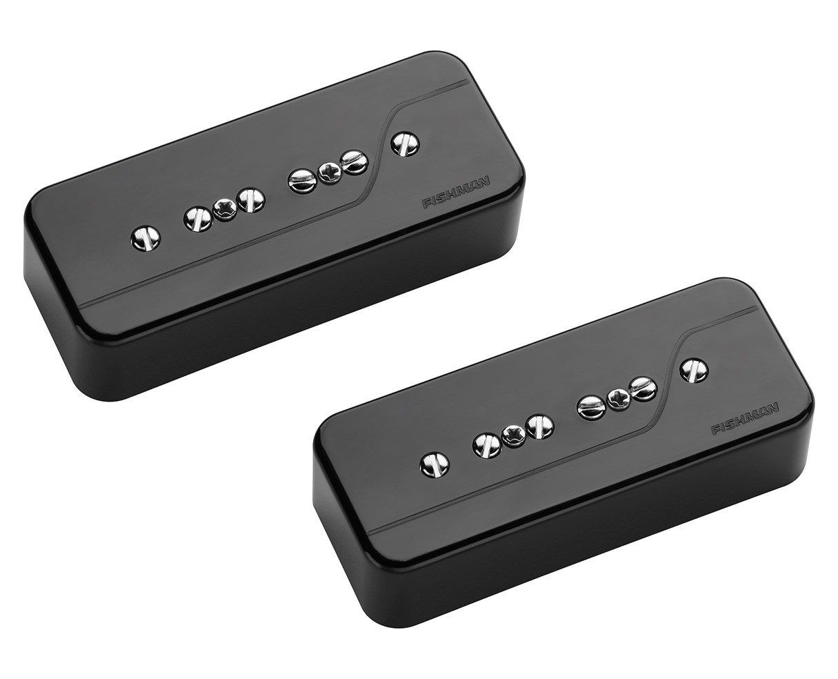 Fishman Fluence P90 Classic Pickup Set   Black   Open Box