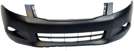 FitParts Compatible With Front Bumper Cover 2008 2009 2010 Honda Accord V6 EX L EX Sedan 08 10  New  Primed and Ready for Paint  With Fog Light Holes  HO1000255 04711TA6A90ZZ