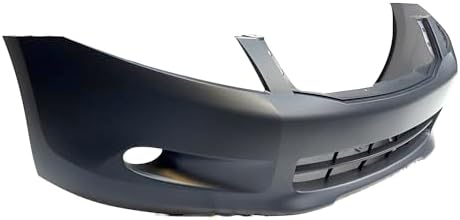 FitParts Compatible With Front Bumper Cover 2008 2009 2010 Honda Accord V6 EX L EX Sedan 08 10  New  Primed and Ready for Paint  With Fog Light Holes  HO1000255 04711TA6A90ZZ