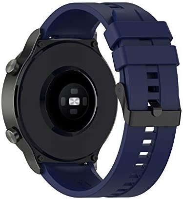FitTurn Band Compatible with Huawei Watch 5 4 Pro/GT 6 5 4 3 2 Pro/GT 2e/GT 6 5 4 46mm/GT2 46mm/GT Active/ Replacement Straps Silicone Bands Bracelet Watch band Accessory Band for Huawei Watch 5 4 3pro/GTR 4