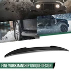 Fit For 2019 2024 BMW X4 G02 M4 Style Rear Trunk Spoiler Roof Wing Glossy Black