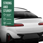 Fit For 2019 2024 BMW X4 G02 M4 Style Rear Trunk Spoiler Roof Wing Glossy Black