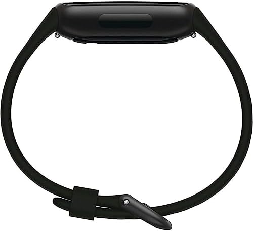 Fitbit Inspire 3 Health & Fitness Tracker with Stress Management  Workout Intensity  Sleep Tracking  24/7 Heart Rate and more  Midnight Zen/Black One Size  S & L Bands Included 