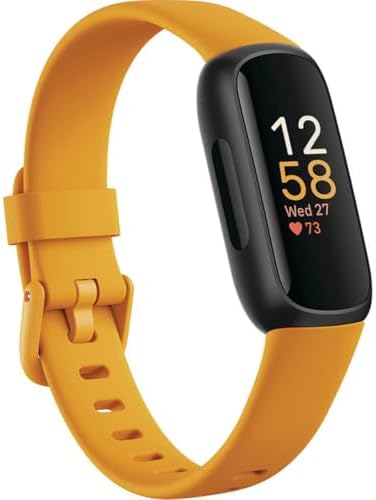 Fitbit Inspire 3 Health & Fitness Tracker with Stress Management  Workout Intensity  Sleep Tracking  24/7 Heart Rate and more  Midnight Zen/Black One Size  S & L Bands Included 