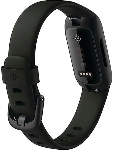 Fitbit Inspire 3 Health & Fitness Tracker with Stress Management  Workout Intensity  Sleep Tracking  24/7 Heart Rate   3 Month Google Health Premium Membership Included   Midnight Zen/Black