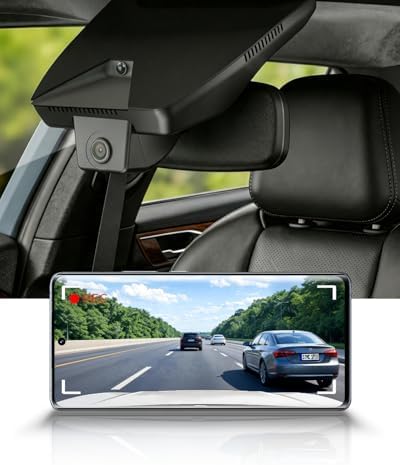 Fitcamx Front 4K Rear 1080P Dash Cam for 2026 Hyundai Palisade & Palisade Hybrid  HD2 P9100   OEM Factory Look  Dual HD Video  WiFi & APP  Loop Recording  Gravity Sensor  Easy to Set  128GB Card