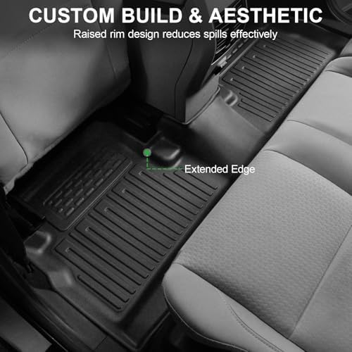 Floor Mats for Ford Escape 2013 2019 and C Max 2013 2018  TPE All Weather Durable Floor Liners Door Sill Guards for Ford Escape Accessories
