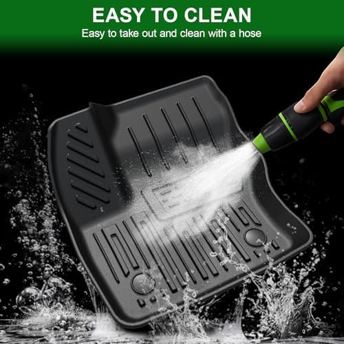 Floor Mats for Ford Escape 2013 2019 and C Max 2013 2018  TPE All Weather Durable Floor Liners Door Sill Guards for Ford Escape Accessories