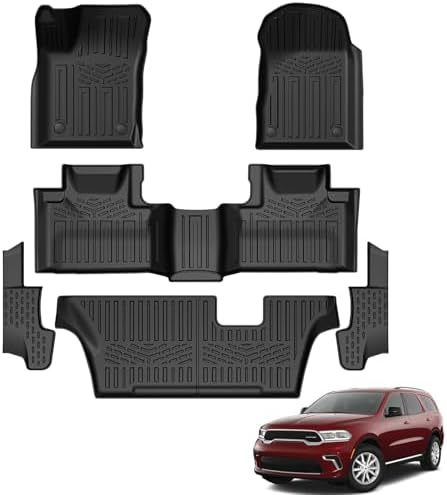 Floor Mats for Ford Escape 2013 2019 and C Max 2013 2018  TPE All Weather Durable Floor Liners Door Sill Guards for Ford Escape Accessories