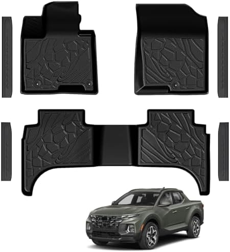 Floor Mats for Ford Escape 2013 2019 and C Max 2013 2018  TPE All Weather Durable Floor Liners Door Sill Guards for Ford Escape Accessories