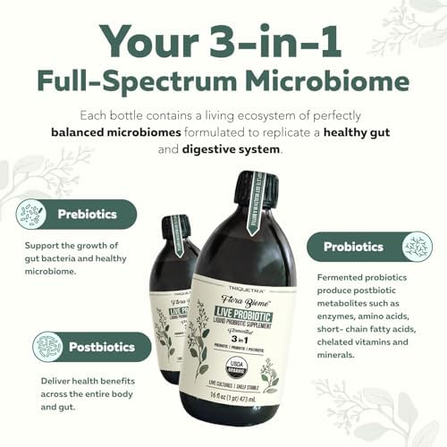 Flora Biome   Live Probiotic  Prebiotic  & Postbiotic   Organic Live Culture   10 Probiotic Strains  18 Fermented Herbs   Complete Gut Health & Microbiome Optimizer  16 oz 