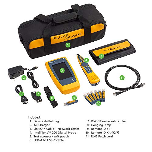 Fluke Networks LIQ-KIT LinkIQ kit de comprobador de red