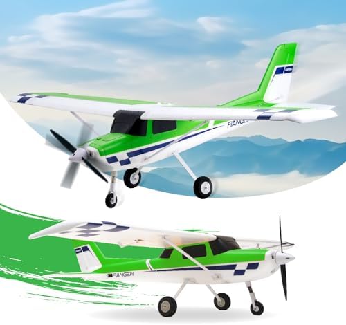 Fms Rc Planes for Adults Beginners 1220mm Ranger Remote Control Airplane with Reflex Green Hobby Rc Airplanes PNP  No Transmitter Battery Charger 