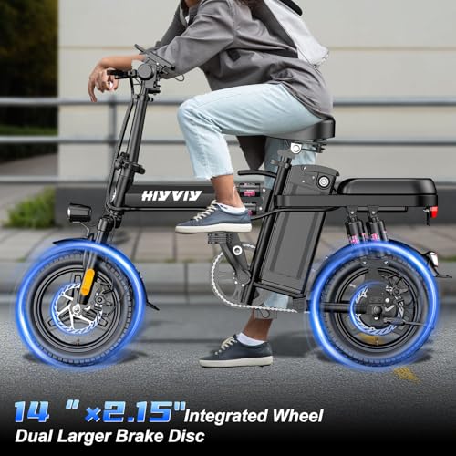 Foldable Electric Bike for Adults  Folding E Bike with Peak700W Motor and 480Wh Battery  Max 25MPH and 25Miles  Mini Electric Bike and 10 Shock Absorber Lectric Ebike for Commuting