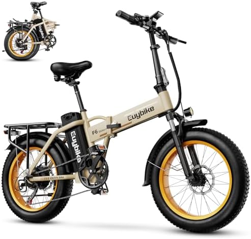 Foldable Electric Bike for Adults  30 MPH  48V 20Ah Removable Battery up to 80Miles  20 Fat Tire Peak 1000W Motor Dirt Ebike Adult Electric Bicycle for City Commute Beach Mountain Adventurous E Bike