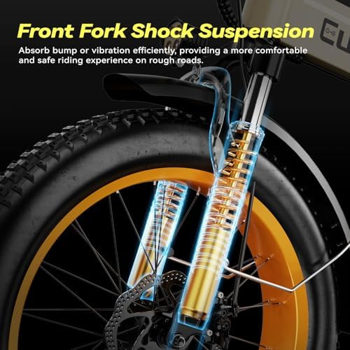 Foldable Electric Bike for Adults  30 MPH  48V 20Ah Removable Battery up to 80Miles  20 Fat Tire Peak 1000W Motor Dirt Ebike Adult Electric Bicycle for City Commute Beach Mountain Adventurous E Bike