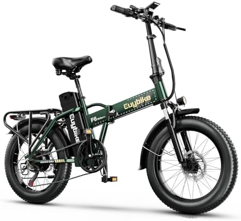 Foldable Electric Bike for Adults  30 MPH  48V 20Ah Removable Battery up to 80Miles  20 Fat Tire Peak 1000W Motor Dirt Ebike Adult Electric Bicycle for City Commute Beach Mountain Adventurous E Bike