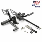 For Suzuki SV650 SV650S SV1000 SV1000S CNC Rearset Footrest Footpegs Rear Set GP