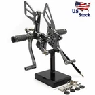 For Suzuki SV650 SV650S SV1000 SV1000S CNC Rearset Footrest Footpegs Rear Set GP