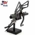 For Suzuki SV650 SV650S SV1000 SV1000S CNC Rearset Footrest Footpegs Rear Set GP