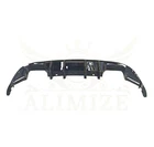 For VW GOLF MK7 5 GTI GTD TSI AERO 2017 20 REAR BUMPER LIP DIFFUSER GLOSS BLACK