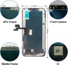 Reemplazo de pantalla LCD para iPhone XS, ensamblaje digitalizador de pantalla táctil 3D