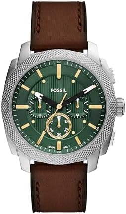 Fossil Mens Machine Chronograph Stainless Steel Watch