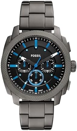 Fossil Mens Machine Chronograph Stainless Steel Watch