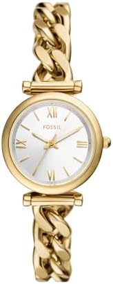Fossil Womens Watch  Carlie Quartz Stainless Steel Three Hand Watch for Women