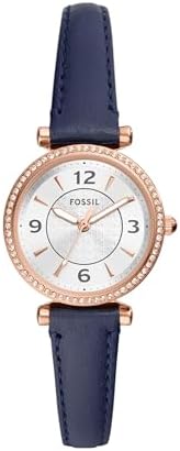 Fossil Womens Watch  Carlie Quartz Stainless Steel Three Hand Watch for Women