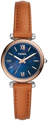 Fossil Womens Watch  Carlie Quartz Stainless Steel Three Hand Watch for Women