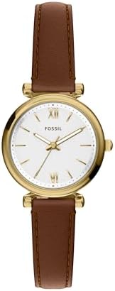 Fossil Womens Watch  Carlie Quartz Stainless Steel Three Hand Watch for Women