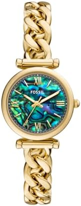 Fossil Womens Watch  Carlie Quartz Stainless Steel Three Hand Watch for Women