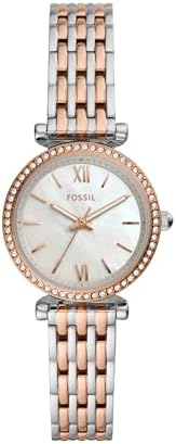 Fossil Womens Watch  Carlie Quartz Stainless Steel Three Hand Watch for Women