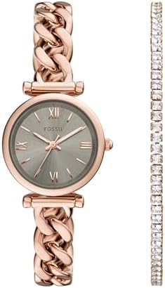 Fossil Womens Watch  Carlie Quartz Stainless Steel Three Hand Watch for Women