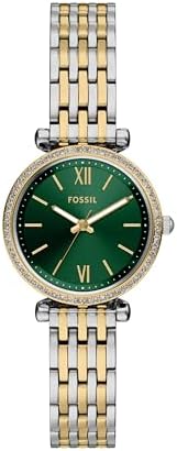 Fossil Womens Watch  Carlie Quartz Stainless Steel Three Hand Watch for Women