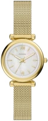 Fossil Womens Watch  Carlie Quartz Stainless Steel Three Hand Watch for Women