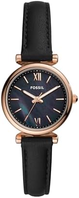 Fossil Womens Watch  Carlie Quartz Stainless Steel Three Hand Watch for Women